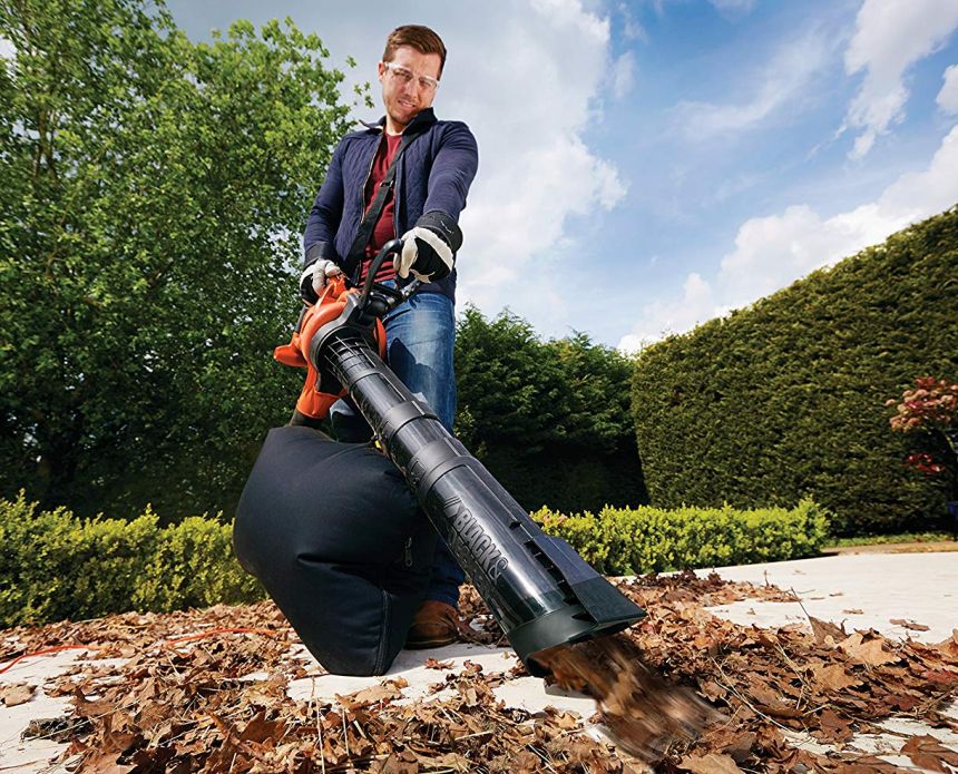 VONROC Soffiatore Aspiratore Trituratore Foglie Elettrico 3300W - 3 In