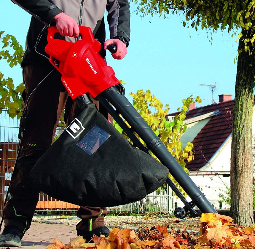 Con il soffiatore aspiratore elettrico di foglie Einhell GC-EL 2500 E pulirete con poca fatica e in un batter d'occhio il vostro piazzale o giardino di casa